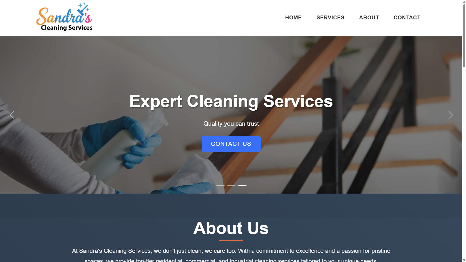 Your Portfolio Website - Example 3